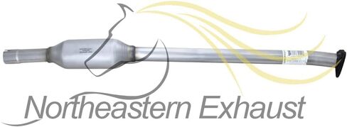 Northeastern Exhaust | Stainless Steel Exhaust Resonator Pipe Compatible for 1999-2003 Acura TL 3.2L | Free Clamps and Gaskets Included | Automotive Replacement Part in Saudi Arabia