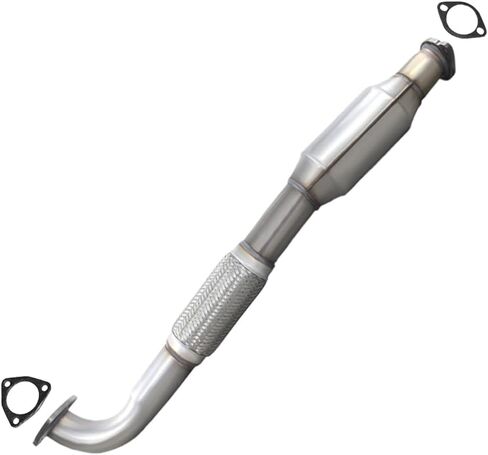 Northeastern Exhaust | Stainless Steel - Exhaust Resonator, Intermediate Pipe, Muffler Compatible for Chevrolet Malibu 2013-2015 | Chevrolet Malibu Limited 2016 2.5L - Includes Gasket and Clamps in Saudi Arabia