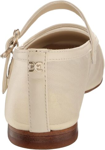 Sam Edelman Women's Miranda Mary Jane Flat, Modern Ivory, 9 in Saudi Arabia