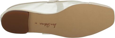 Sam Edelman Women's Miranda Mary Jane Flat, Modern Ivory, 9 in Saudi Arabia