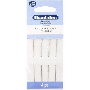 Artistic Wire Beadalon Collapsible Eye Needles Assorted 5-Inch 3 Pieces in Kuwait