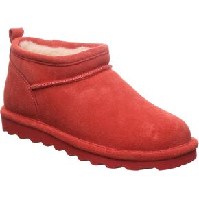 Bearpaw Women's Super Shorty Boot | حذاء الكاحل النسائي | زلة المرأة على الحذاء | الحذاء الشتوي المريح | ألوان وأحجام متعددة in Kuwait