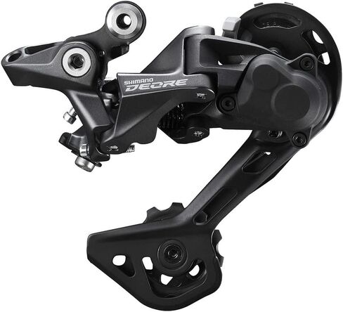 شيمانو، ERDM5120SGS Deore Deore M5120 derailleur الخلفي، 10/11 سرعة، Shadow+، قفص طويل SGS، أسود in Saudi Arabia
