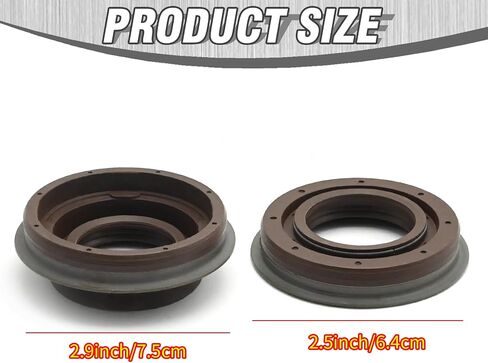 1 pair 24230682 24230715 Engine Half Shaft Oil Seal, Replacement for Pontiac G6 Replacement for Opel Antara Replacement for GMC Terrain Replacement for Cruze, Replaces Right 24260763 Left 24257030 in Saudi Arabia