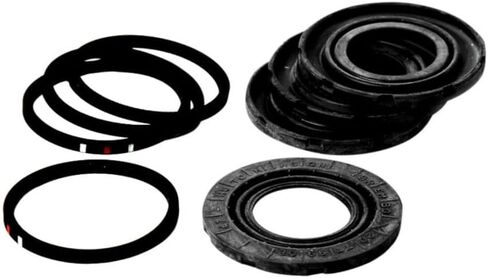 KarParts360 For Chevy Camaro/Corvette 2016 17 18 19 20 2021 Disc Brake Caliper Piston Set Front | Rubber | Square O Ring Rim | With Boots and Seals | 0.16 Inches O Ring Thickness | For 13591602 in Saudi Arabia