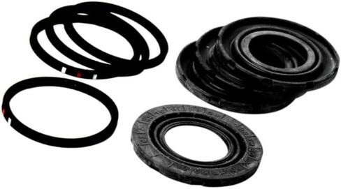 KarParts360 For Chevy Camaro/Corvette 2016 17 18 19 20 2021 Disc Brake Caliper Piston Set Front | Rubber | Square O Ring Rim | With Boots and Seals | 0.16 Inches O Ring Thickness | For 13591602 in Saudi Arabia