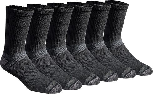 Eddie Bauer Mens Dura Dri Moisture Control 6-pair Crew Socks in Saudi Arabia
