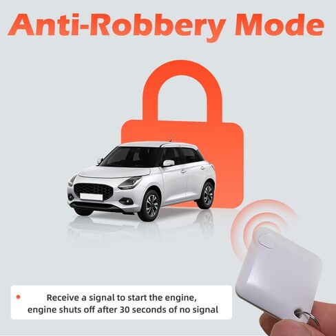 M506 Immobilizer System, Car Intelligent -Robbery System Compatible with 12 V DC gasoline vehicles, motorcycles in Saudi Arabia