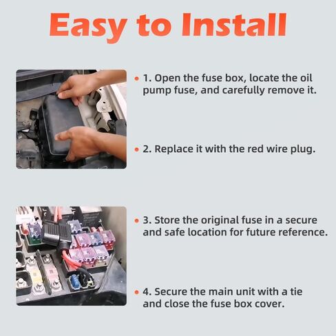 M506 Immobilizer System, Car Intelligent -Robbery System Compatible with 12 V DC gasoline vehicles, motorcycles in Saudi Arabia