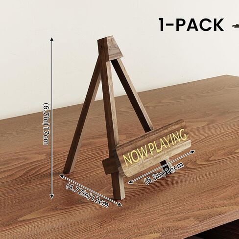 Nihome الآن يلعب Retro Wood Vinyl Record ، ديكور منزلي عرض فينيل ، منظم متعدد الوظائف للألبومات والسجلات والمجلات والصور (1pc) in Saudi Arabia