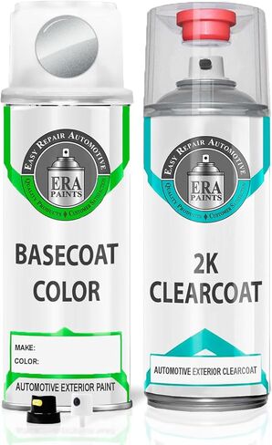 ERA Paints LA7W/8E - Reflex Silver Metallic for VOLKSWAGEN Exact Match Automotive Touch Up Paint Spray - Pro Kit in Kuwait