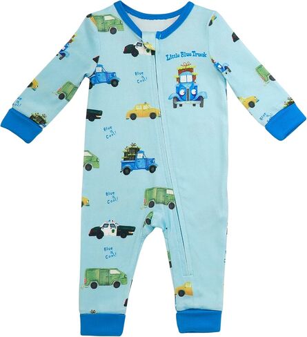 Baby Starters The Very Hungry Caterpillar One Piece Zippered Coverall Pajamas (Cotton, White and Red, 18M) in Saudi Arabia