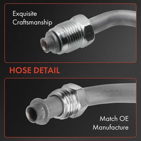 A-Premium Power Steering Hose Pressure & Return Hose Line Assembly Compatible with Chevrolet Camaro Pontiac Firebird 1998-2002 5.7L Gas 2-PC Set in Saudi Arabia