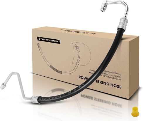 A-Premium Power Steering Hose Pressure Line Hose Assembly Compatible with Ford F-250 F-350 F-450 F-550 Super Duty 1999-2004 Excursion 2000-2004 V10 6.8L in Saudi Arabia
