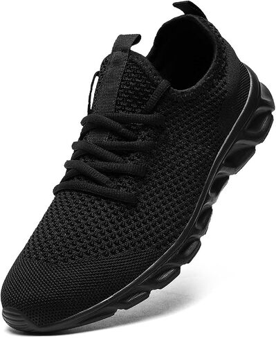 Men's Running Shoes Slip On Walking Comfortable Tennis Breathable Non Slip Athletic Gym Workout Cross Training Fashion Sneakers in Saudi Arabia