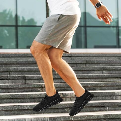 Men's Running Shoes Slip On Walking Comfortable Tennis Breathable Non Slip Athletic Gym Workout Cross Training Fashion Sneakers in Saudi Arabia