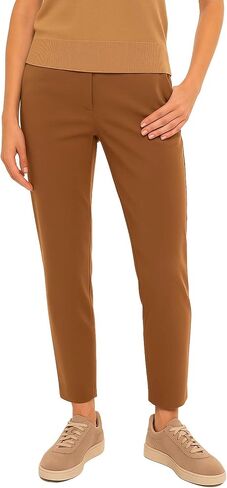 Arber Women’s Cotton Cotton Courns - ساق مدببة نحيفة ، وعمل غير رسمي وعملي ، الكاكي/الأزرق in Saudi Arabia