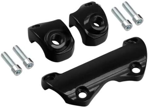 TCMT 1'' Handlebar Riser Top Clamp Fit For Harley Touring Road King Electra Glide Street Glide Road Glide 1988-2023 in Saudi Arabia