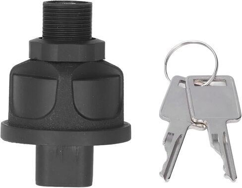 Loader Ignition Switch Replacement with 2 Keys Heavy Duty ABS Metal Alloy Construction OE Numbers 6693245 6709527 307852A1 714602 Fit for Loaders Excavators in Saudi Arabia