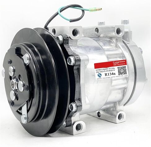 SD7H13 7H13 AC Compressor,Compatible With Komatsu WA320 Kobelco SK130 SK250 SK330 YX91V00001F2 CM104104 509-3991 423-S62-4330 TDKR151350S in Saudi Arabia