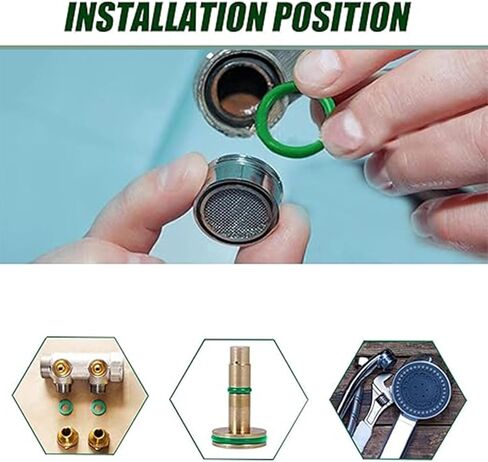 Rubber o Ring Kit 270 قطعة متري تشكيلة لاستبدال إصلاح صنبور السباكة مع صندوق التخزين in Saudi Arabia