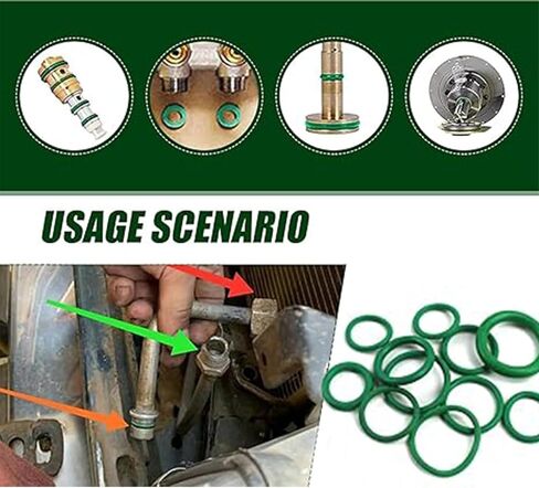 Rubber o Ring Kit 270 قطعة متري تشكيلة لاستبدال إصلاح صنبور السباكة مع صندوق التخزين in Saudi Arabia