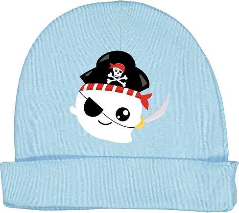 inktastic Halloween Ghost, Pirate Ghost, Pirate Hat, Eye Patch, Baby Beanie Hat in Saudi Arabia