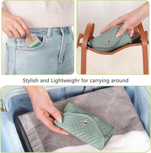 Bagsfy Weekly Pill Organizer مرتين في اليوم في علبة حبوب النسيج اللطيفة ، حقيبة الطب ، AM PM Pill Box 7 أيام ، حالة سفر للأدوية المحمولة للحبوب ، الفيتامينات ، زيوت السمك ، المكملات الغذائية. in Kuwait