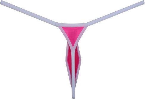 Men's Ice Silk Mini Bikini T-Back Drop-shaped String Thong Underwear Thin Tangas Soft Minimal Coverage Bottoms in Saudi Arabia