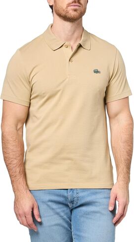 Lacoste Men's Fashion Regular Fit Short Sleeve Polo in Saudi Arabia