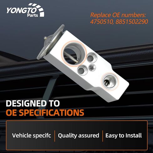 4750510 A/C Expansion Valve Compatible with Toyota Camry RAV4 Corolla Highlander Prius C Matrix Avalon Mirai, Lexus CT200h HS250h LS460 LS600h, Scion xB iQ xD Replace OE 8851507030 in Saudi Arabia