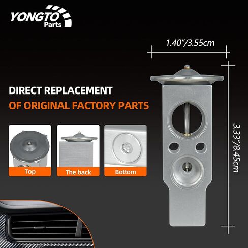 4750510 A/C Expansion Valve Compatible with Toyota Camry RAV4 Corolla Highlander Prius C Matrix Avalon Mirai, Lexus CT200h HS250h LS460 LS600h, Scion xB iQ xD Replace OE 8851507030 in Saudi Arabia