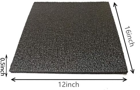 Black Customizable Polyethylene Foam Sheets,2PACK 12 x 16 x 1.5INCH Thick Foam Padding for Cases Tool Foam Black Foam Sheet for Packaging and Crafts in Kuwait