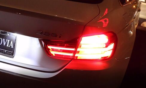 iJDMTOY CANbus Brilliant Red H21W & 7506 Replacement Bulbs Compatible with 2014-2017 F32/F33/F82 4 Series Rear Turn Signal & Brake Lights Combo in Saudi Arabia
