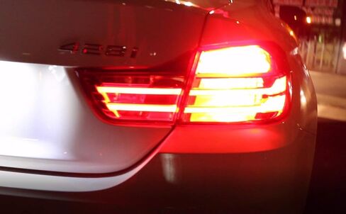 iJDMTOY CANbus Brilliant Red H21W & 7506 Replacement Bulbs Compatible with 2014-2017 F32/F33/F82 4 Series Rear Turn Signal & Brake Lights Combo in Saudi Arabia