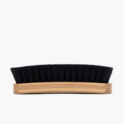 مجموعة فرشاة Cobbler’s Choice Co. Leather Care مع فرشاة أحذية Horsehair و Dauber Brush و Welt Brush و Microfiber - Brown in Saudi Arabia