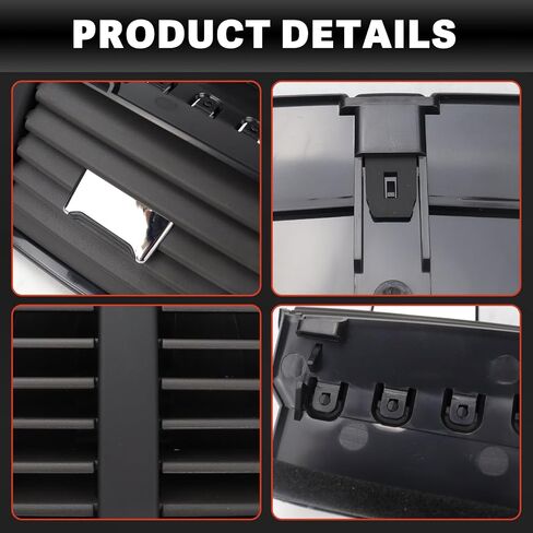 USTAR Center Dashboard Air Outlet Louver A/C Heater Vent Compatible with Ford Explorer 2011-2015, Police Interceptor Utility Base 2013-2015 Replace# BB5Z-19893-AD BB5Z-19893-AA in Saudi Arabia