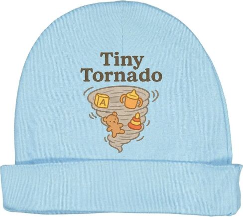 inktastic tiny Tornado Baby Hit Hat Baby Beanie Hat in Saudi Arabia
