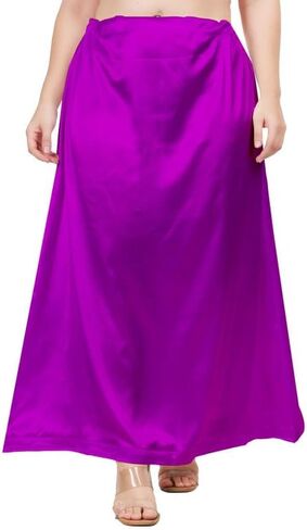 ملابس النساء الصلبة الساتان الحريرية الصلبة الناعمة وسلسة الساتان الساري الساري الساري in Kuwait