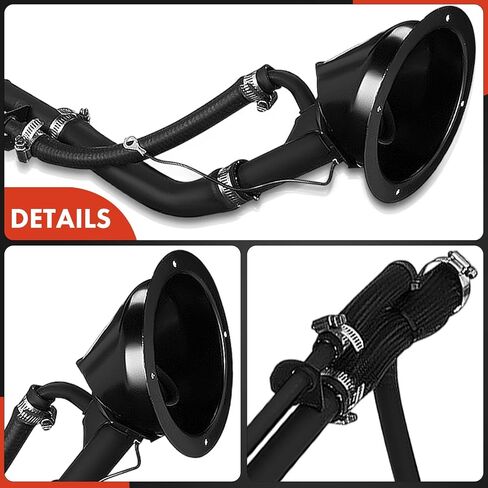 A-Premium Fuel Tank Filler Neck Pipe Hose Compatible with Chevrolet Silverado 3500 HD & GMC Sierra 3500 HD, 2012 2013 2014 2015 2016, 6.0L, with Dual Tanks in Saudi Arabia