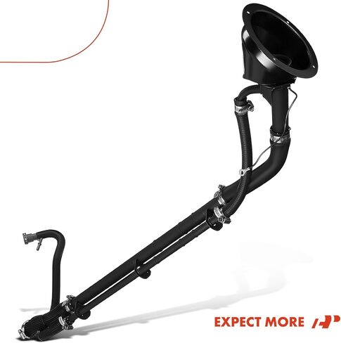 A-Premium Fuel Tank Filler Neck Pipe Hose Compatible with Chevrolet Silverado 3500 HD & GMC Sierra 3500 HD, 2012 2013 2014 2015 2016, 6.0L, with Dual Tanks in Saudi Arabia