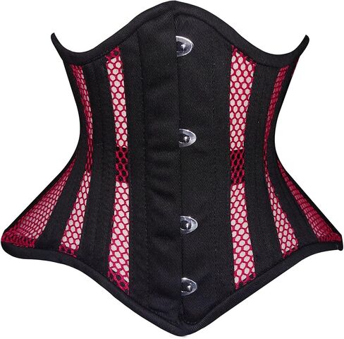 النساء تحت مشد الفولاذ الفولاذ بوند القصيرة الجذارة الخصر Cincher Waspie Mesh Corset Joli-MC in Kuwait