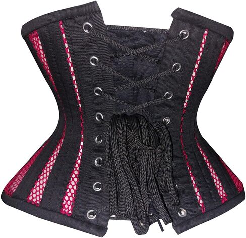 النساء تحت مشد الفولاذ الفولاذ بوند القصيرة الجذارة الخصر Cincher Waspie Mesh Corset Joli-MC in Kuwait