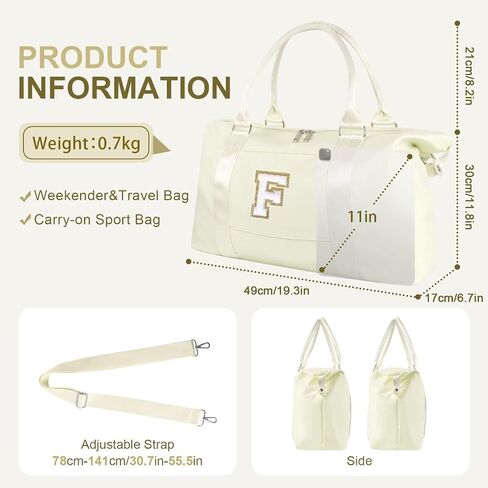 حقيبة Duffel Duffel Dance Gym for Teen Girls ، حقيبة سفر مبدئية مخصصة للسفر الأسبوعية ، CANTY CARME ON LAM FOR WOME ، حقيبة هدايا السفر الرياضية ، هدايا عيد الميلاد monogram لـ Tween Preppy (Pink-A) in Kuwait