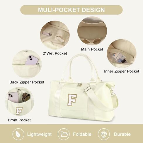 حقيبة Duffel Duffel Dance Gym for Teen Girls ، حقيبة سفر مبدئية مخصصة للسفر الأسبوعية ، CANTY CARME ON LAM FOR WOME ، حقيبة هدايا السفر الرياضية ، هدايا عيد الميلاد monogram لـ Tween Preppy (Pink-A) in Kuwait