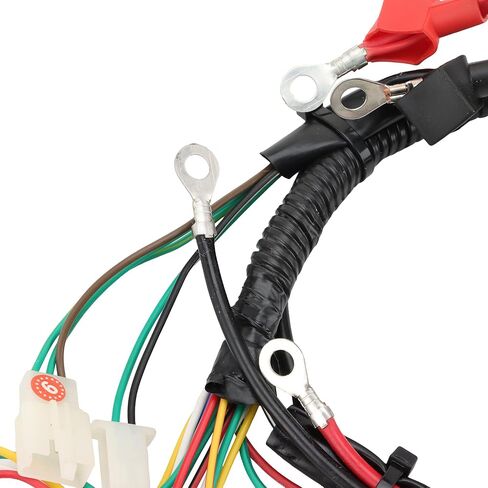 WOOSTAR Wire Harness Assembly Replacement for 4 Stroke 50cc 70cc 90cc 110cc 125cc Chinese ATV 4 Wheeler Quad Dirt Pit Bike Go Kart Buggy in Saudi Arabia