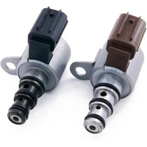 Automatic Transmission Shift Control Lock Up Solenoid Compatible With Accord Acura 28400-P6H-003 28500-P6H-013(Black) in Saudi Arabia