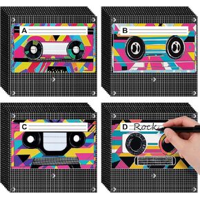Yalikop 60 PCS 80s 90s زخارف الحفلات الحزب الرجعية الحفلات شريط الكاسيت القاطعات السبعينيات من السبعينيات من القرن in Kuwait