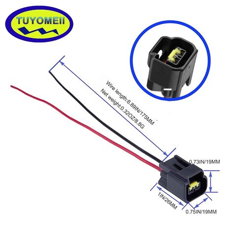 Modular Ignition Coil Connector Plug Wire Harness Pigtail Fits for 4.6L 5.4L 6.8L Ford F-150 F250 F350 Super Duty Mustang Explorer Expedition Crown Victoria 8 PCS in Kuwait