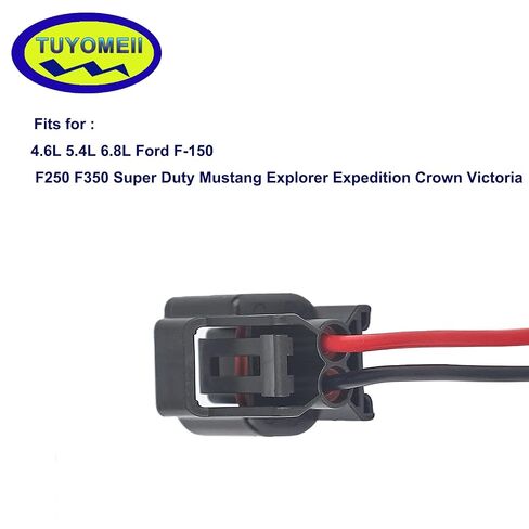 Modular Ignition Coil Connector Plug Wire Harness Pigtail Fits for 4.6L 5.4L 6.8L Ford F-150 F250 F350 Super Duty Mustang Explorer Expedition Crown Victoria 8 PCS in Kuwait